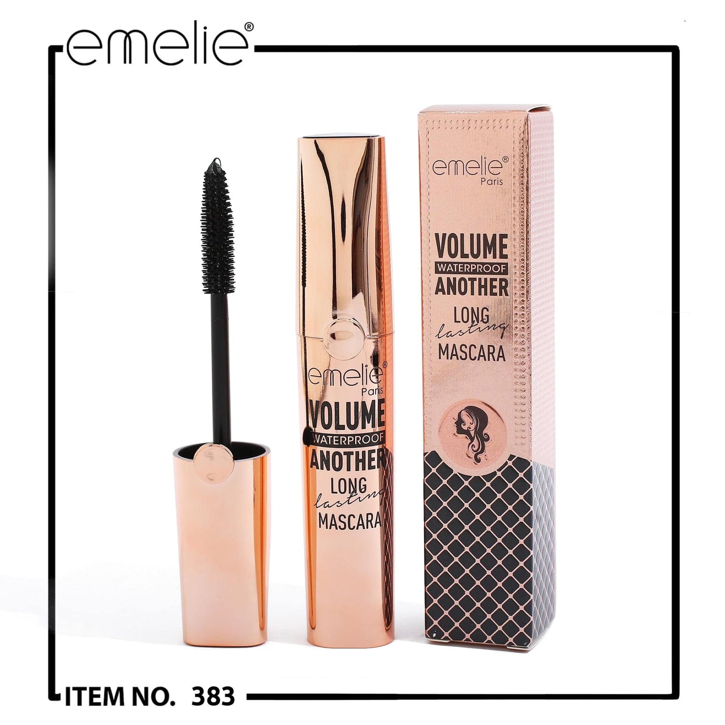 Volume Long Lasting Mascara Emelie Cosmetics.pk