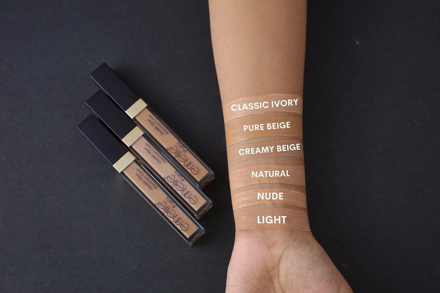 Double Wear Maximum Cover Concealer Emelie Cosmetics