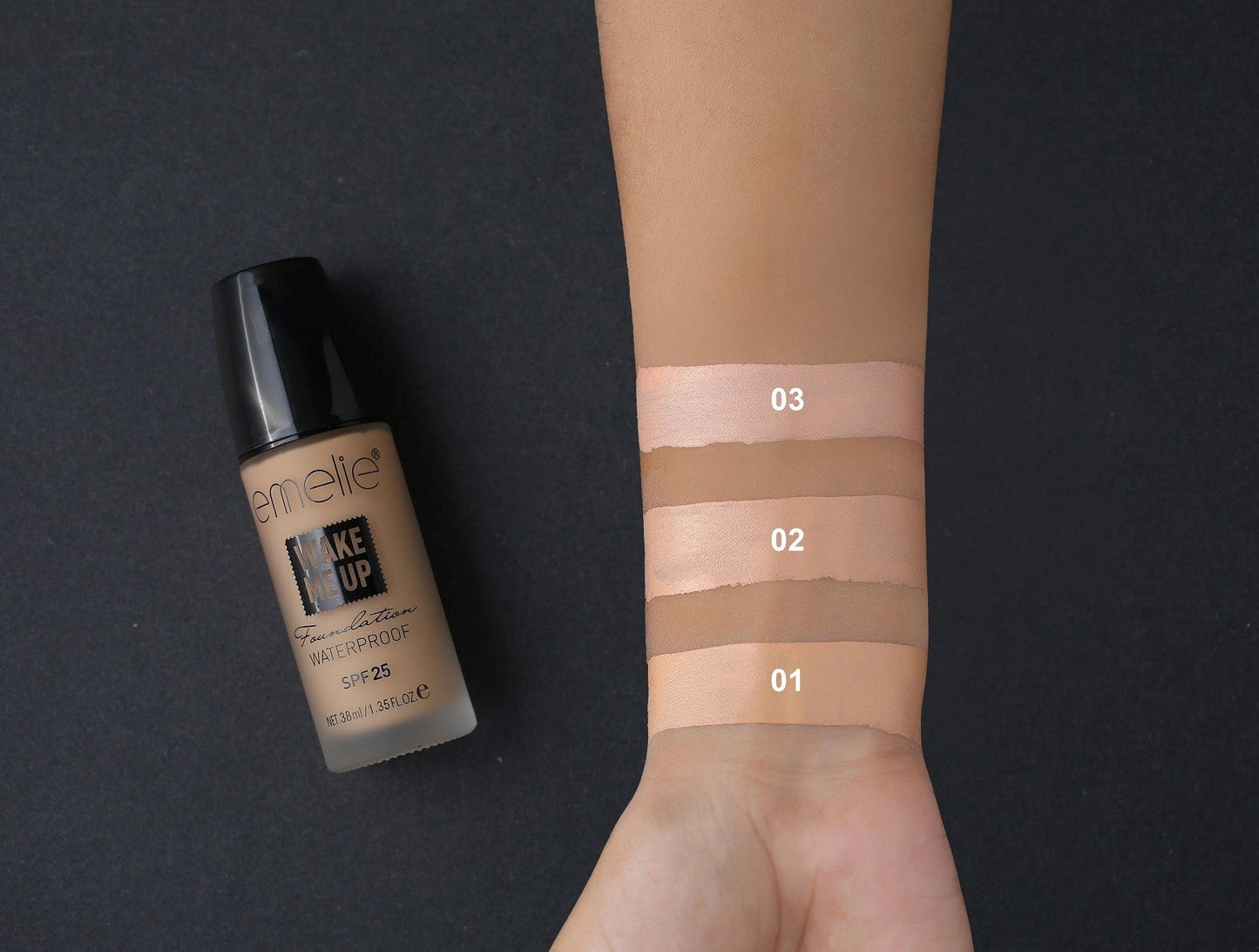 WAKE ME UP Foundation Emelie Cosmetics