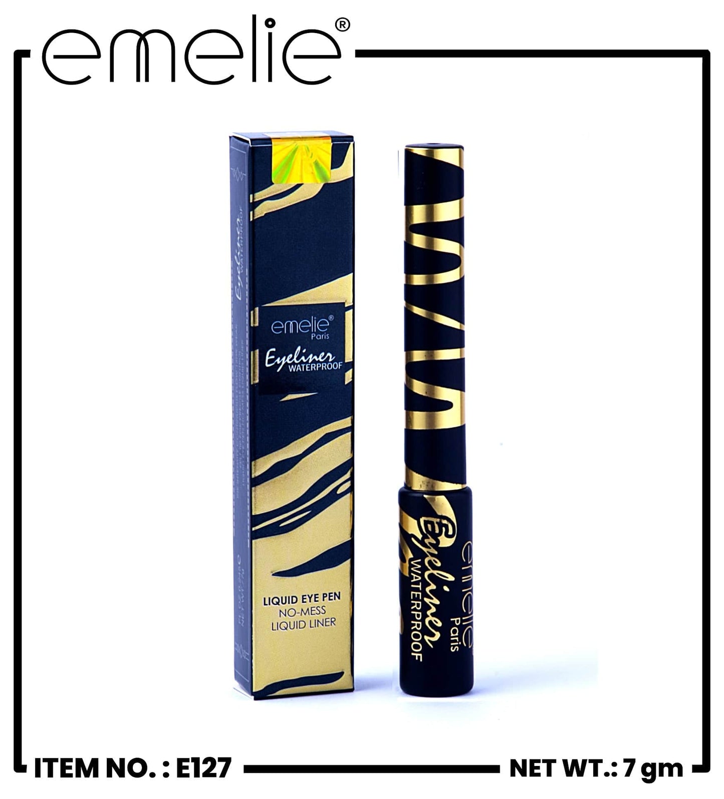Liquid Eye Pen Liner Emelie Cosmetics.pk