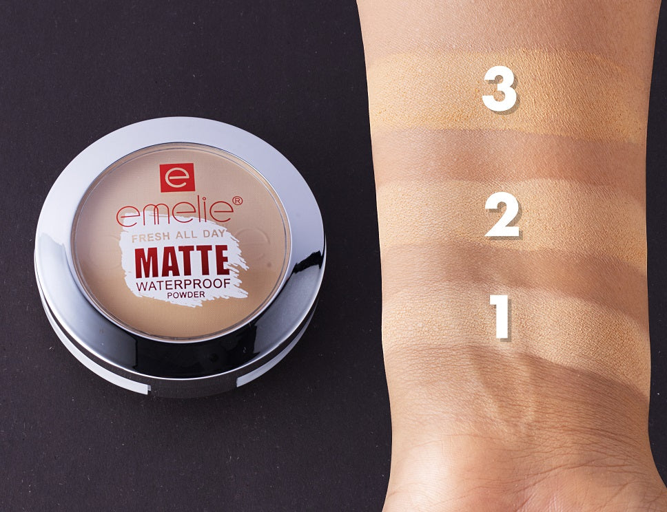 Fresh All Day Compact Powder Emelie Cosmetics.pk