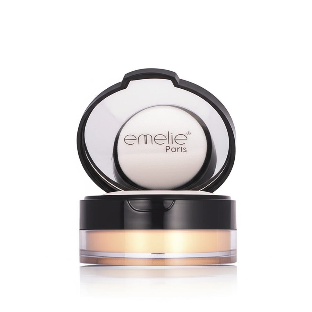 PROFESSIONAL PRESTIGE Cuminous Loose Powder – Flawless Matte, All-Day Wear Emelie Cosmetics.pk