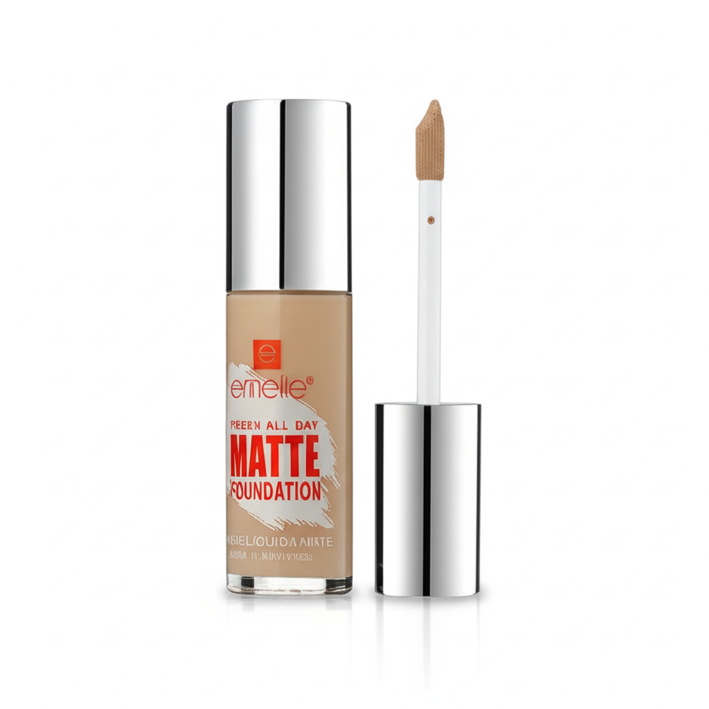 Liquid Matte Foundation Emelie Cosmetics