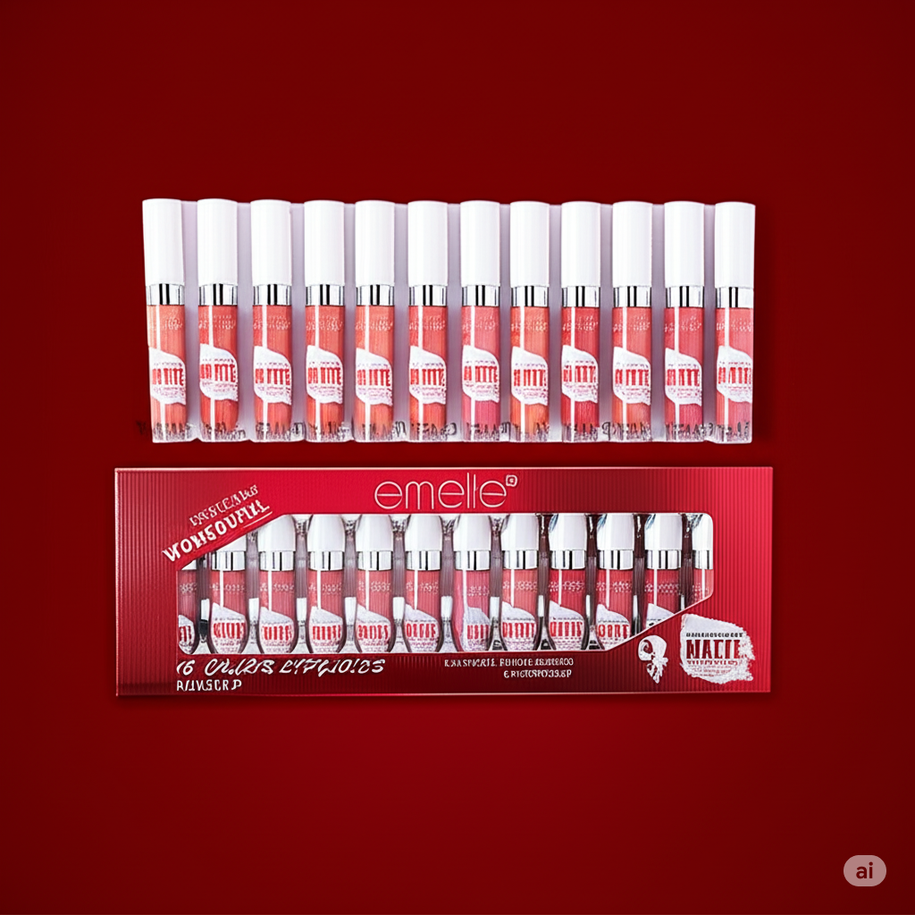 Fresh All Day Matte Lip Gloss Emelie Cosmetics.pk