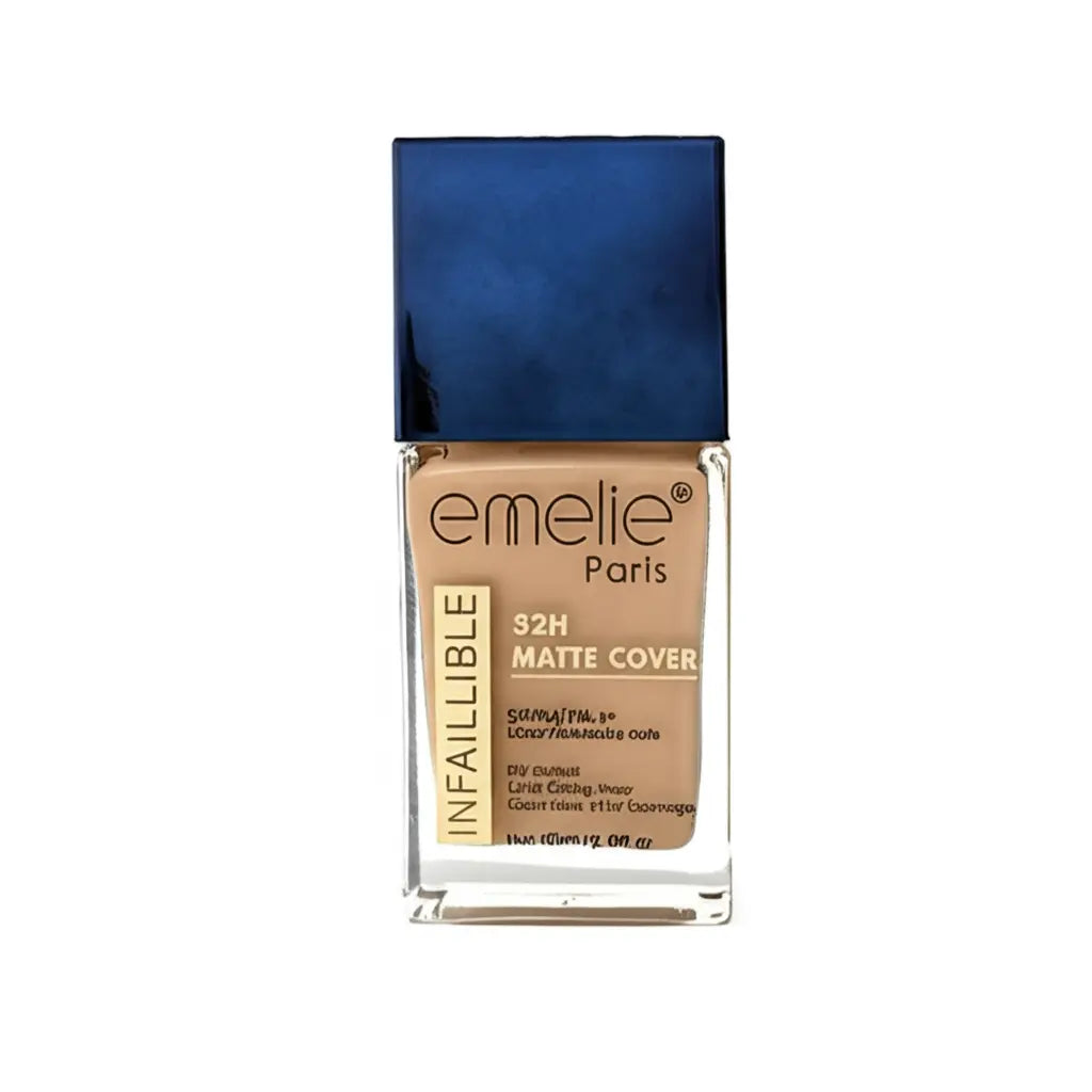 32H Matte Cover Foundation Emelie Cosmetics