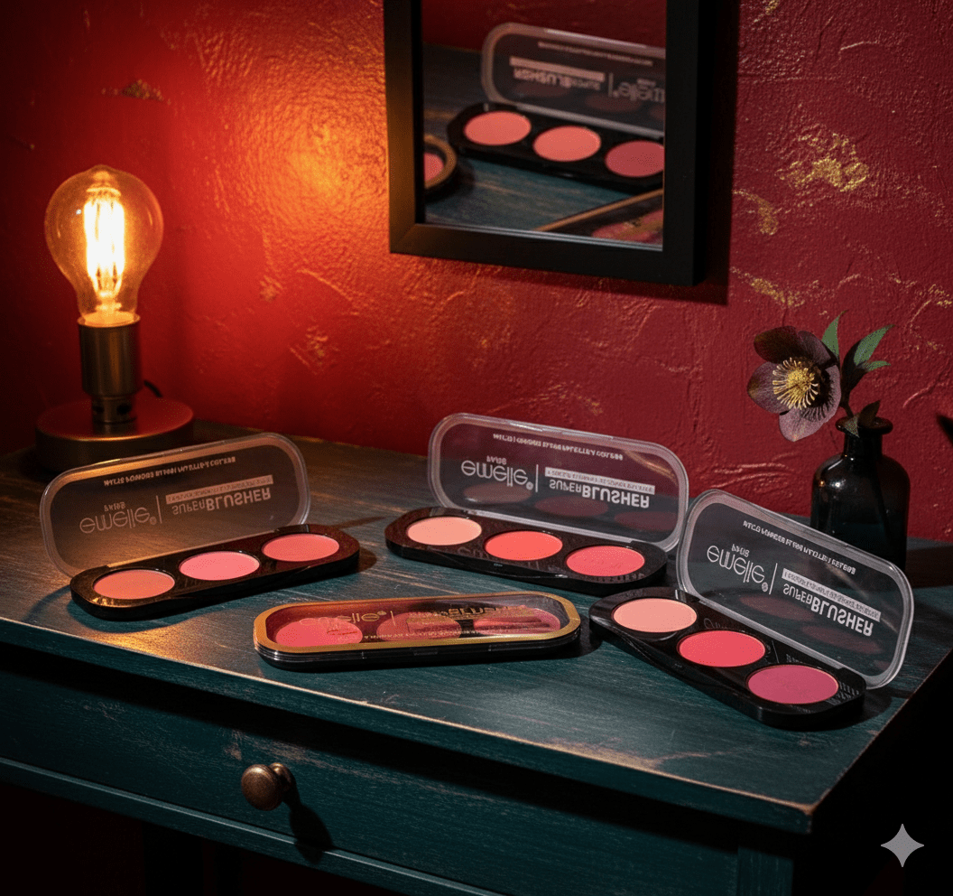 Emelie Paris Super Blusher - 3 - Color Ultimate Blush Palette