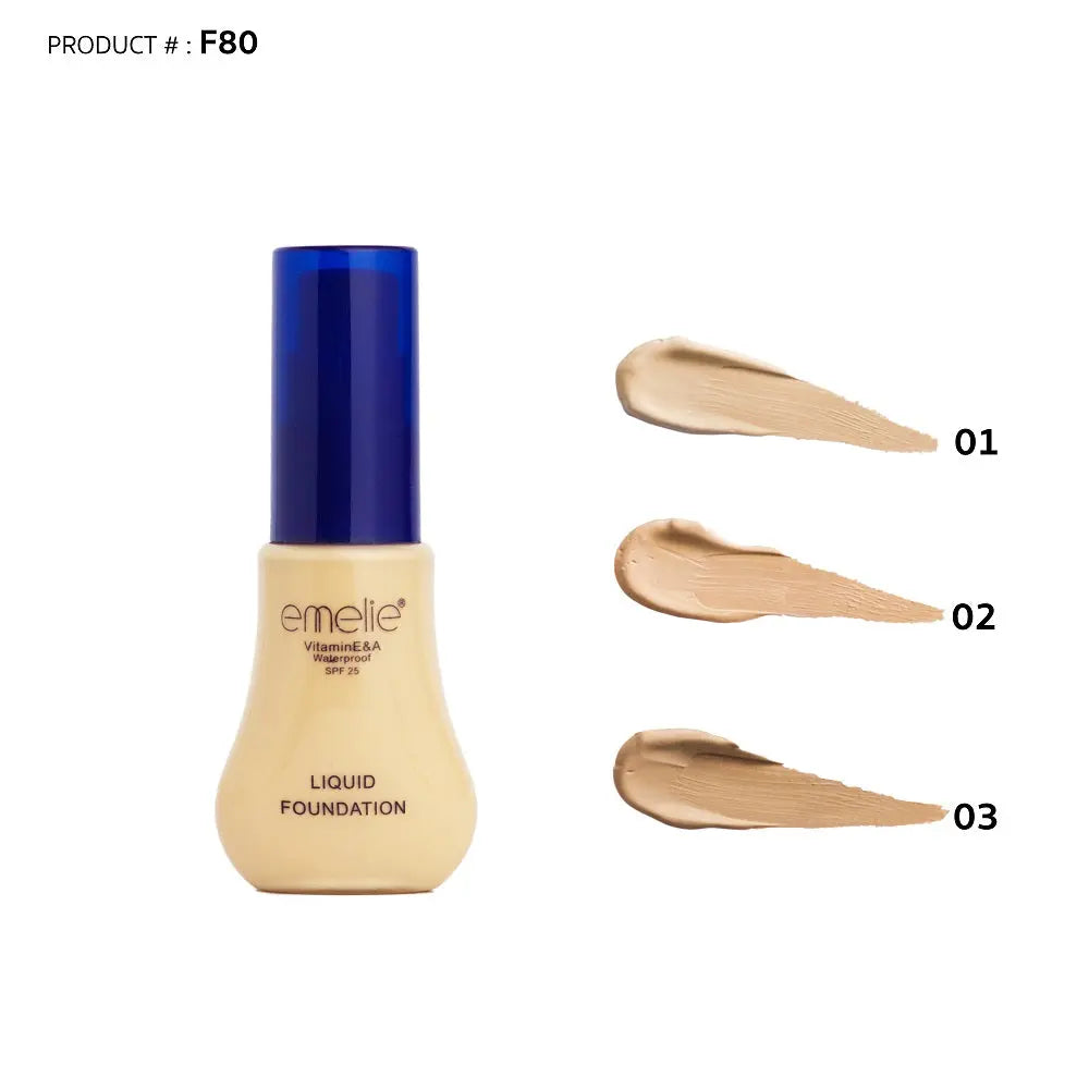 Emelie Liquid Foundation Emelie Cosmetics