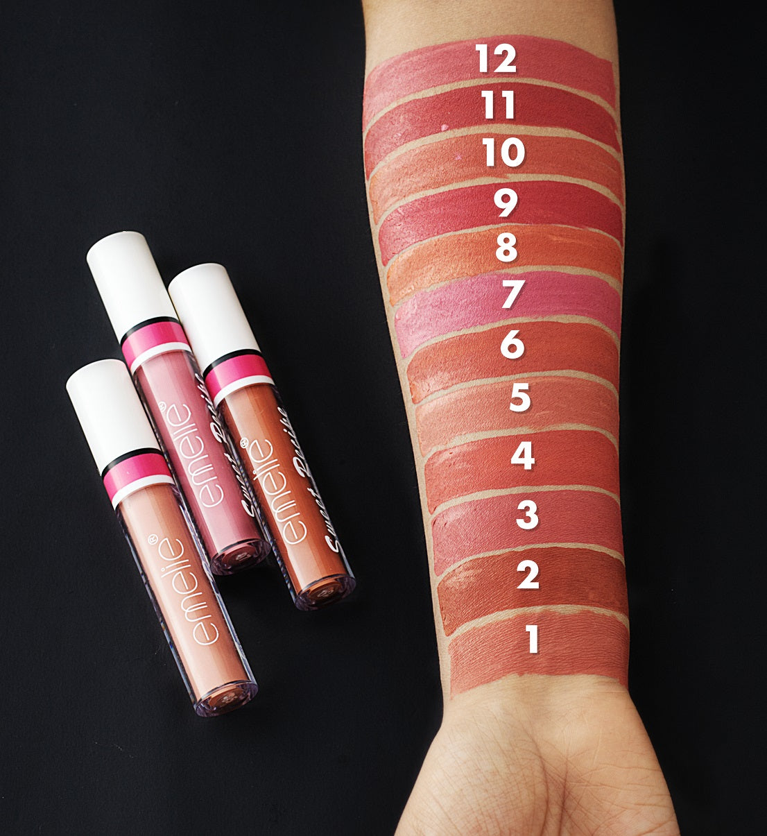 Sweet Recipe Matte Lip Gloss Emelie Cosmetics.pk