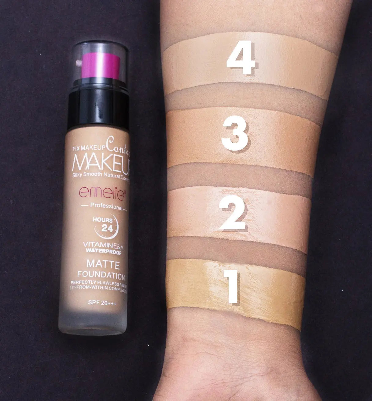Emelie Matte Foundation Emelie Cosmetics