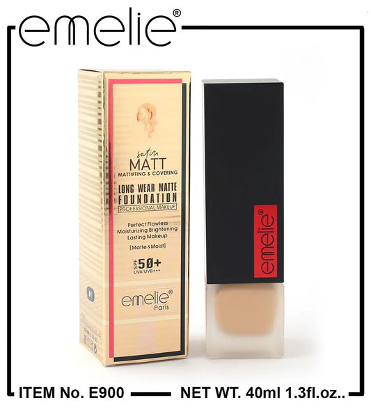Long Wear Matte Foundation Emelie Cosmetics