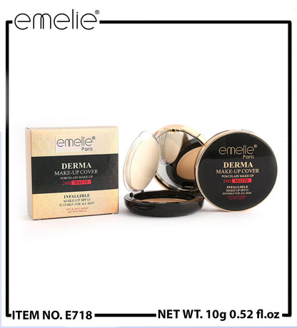 Derma Make up Cover Powder Emelie Cosmetics.pk