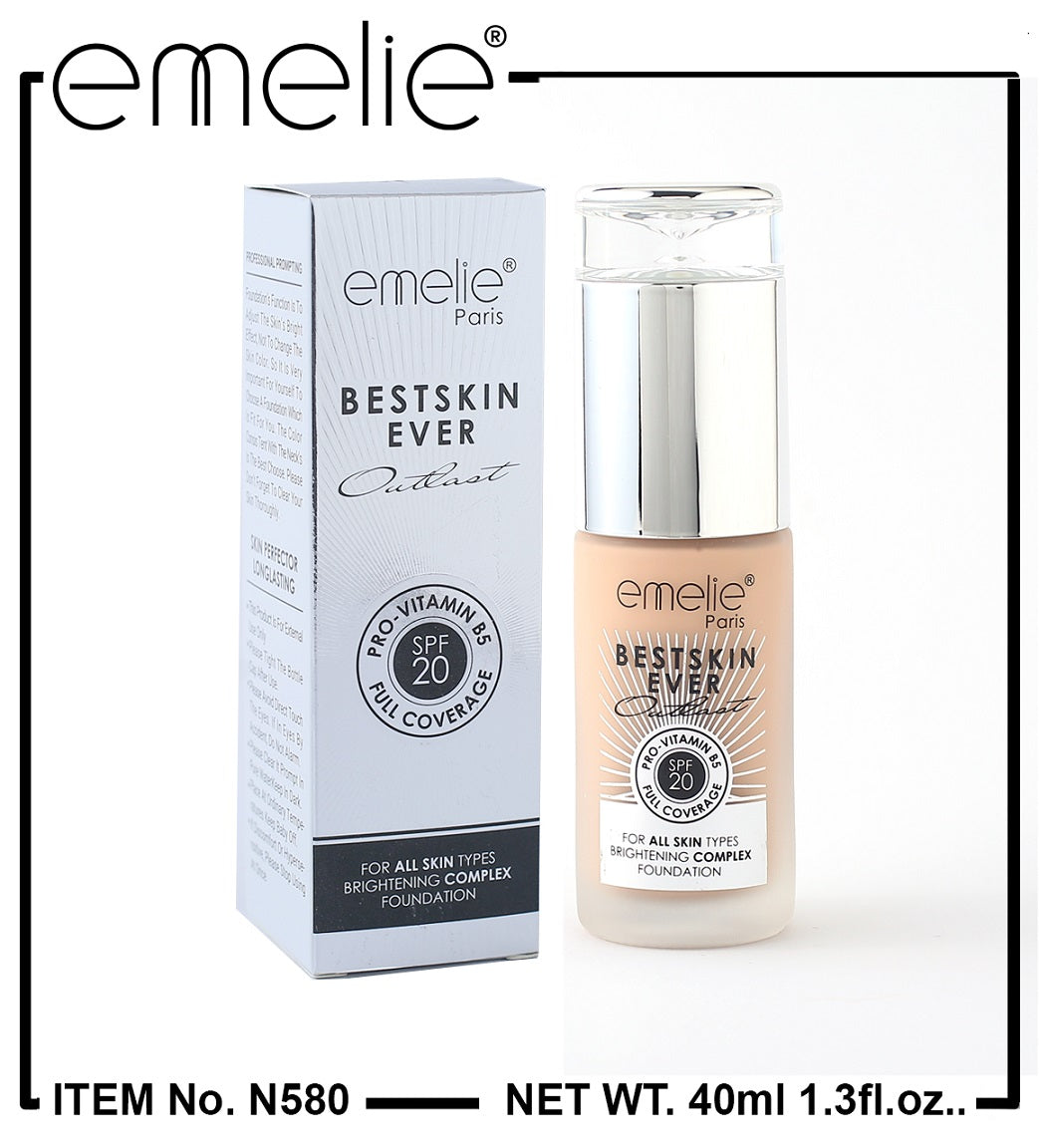 BESTSKIN EVER Better Foundation Emelie Cosmetics.pk