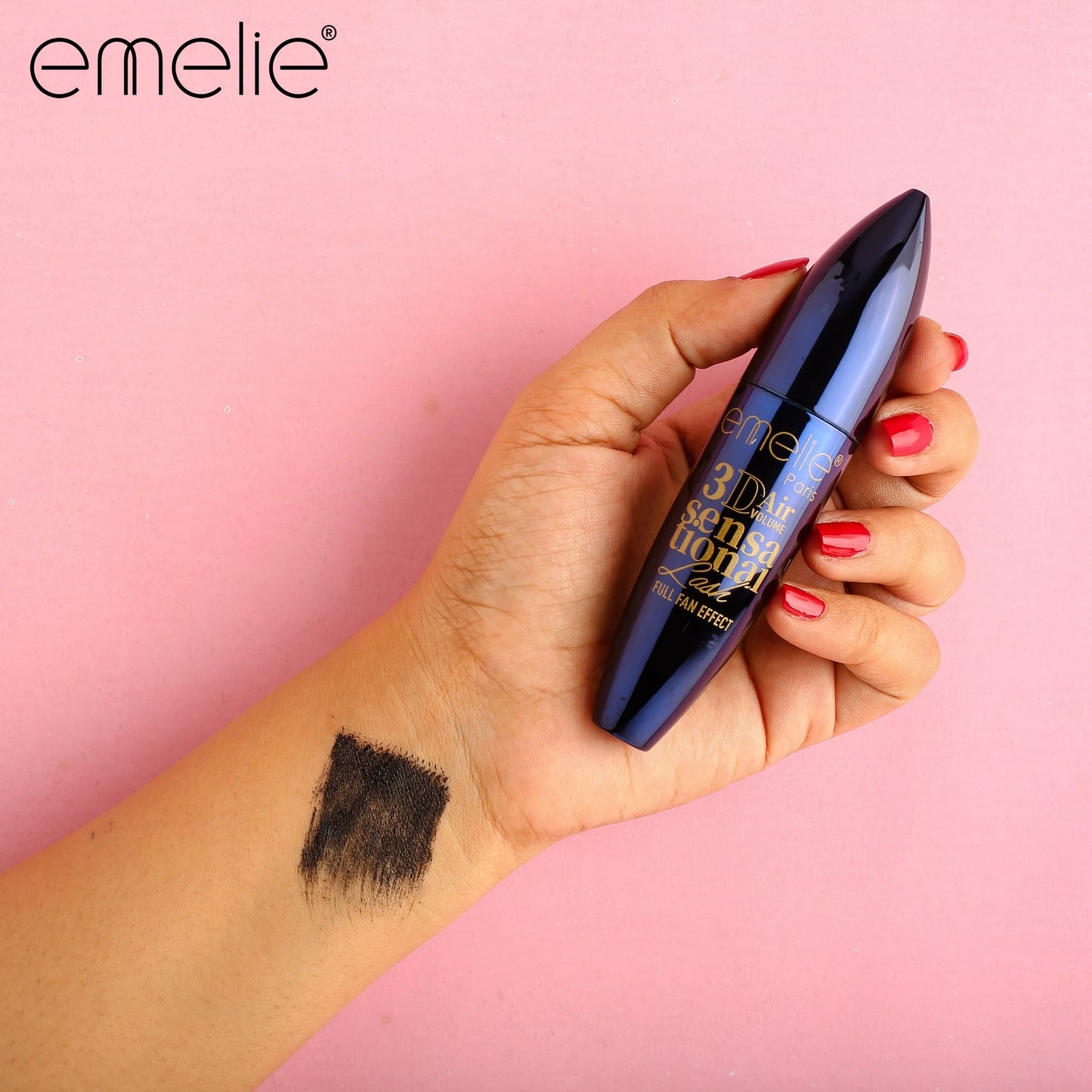 3D Air Volume Sensational Lash Emelie Cosmetics.pk