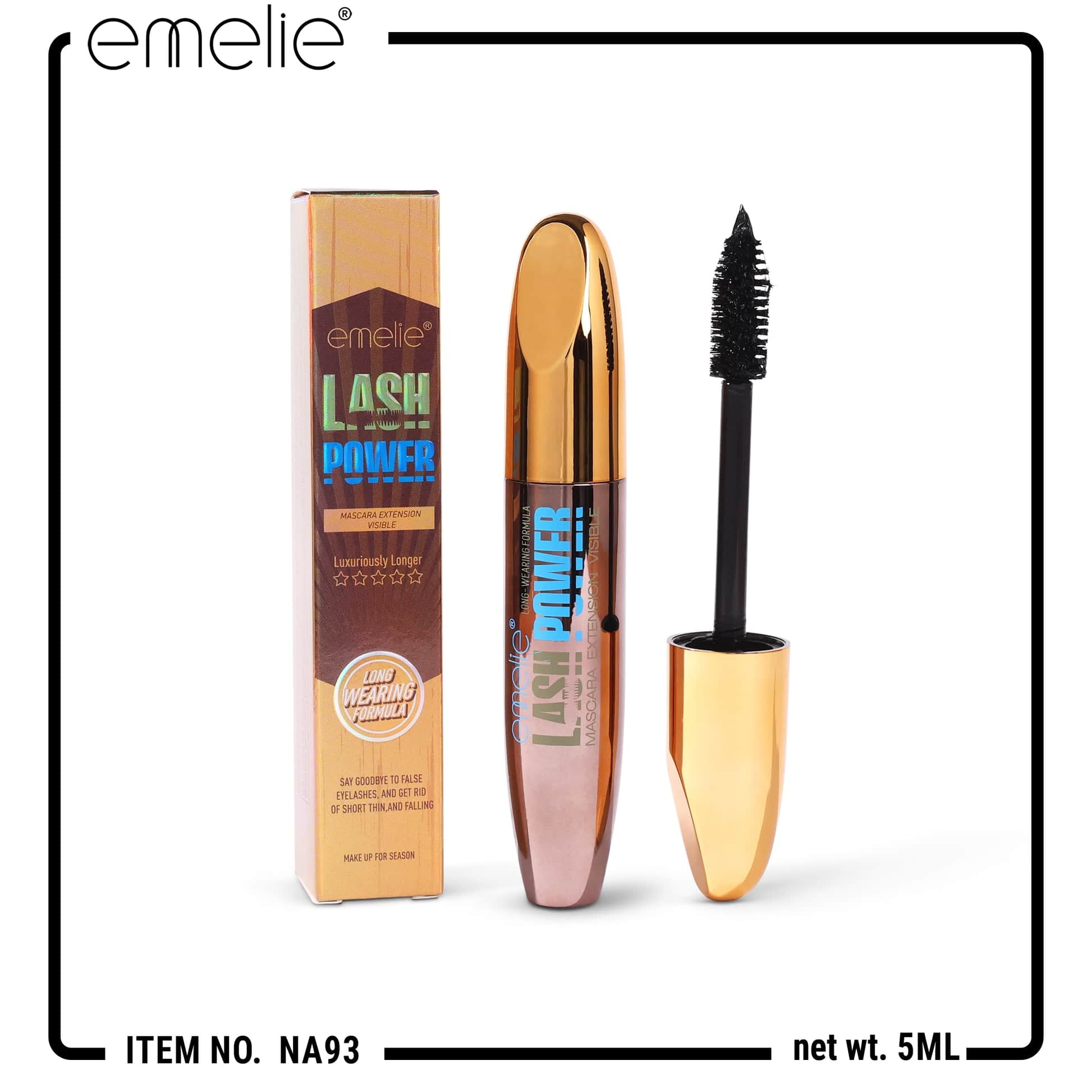Emelie® Lash Power Mascara Emelie Cosmetics.pk