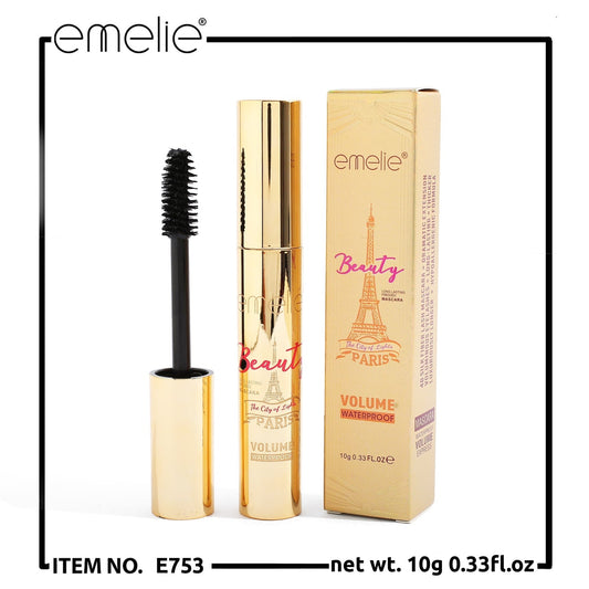 Beauty Paris Volume Waterproof Mascara Emelie Cosmetics.pk
