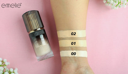 Super Cover Silky Foundation 24H Matte _ 40ml Emelie Cosmetics