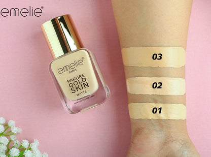 Parure Gold Skin Matte Foundation - 40ml Emelie Cosmetics