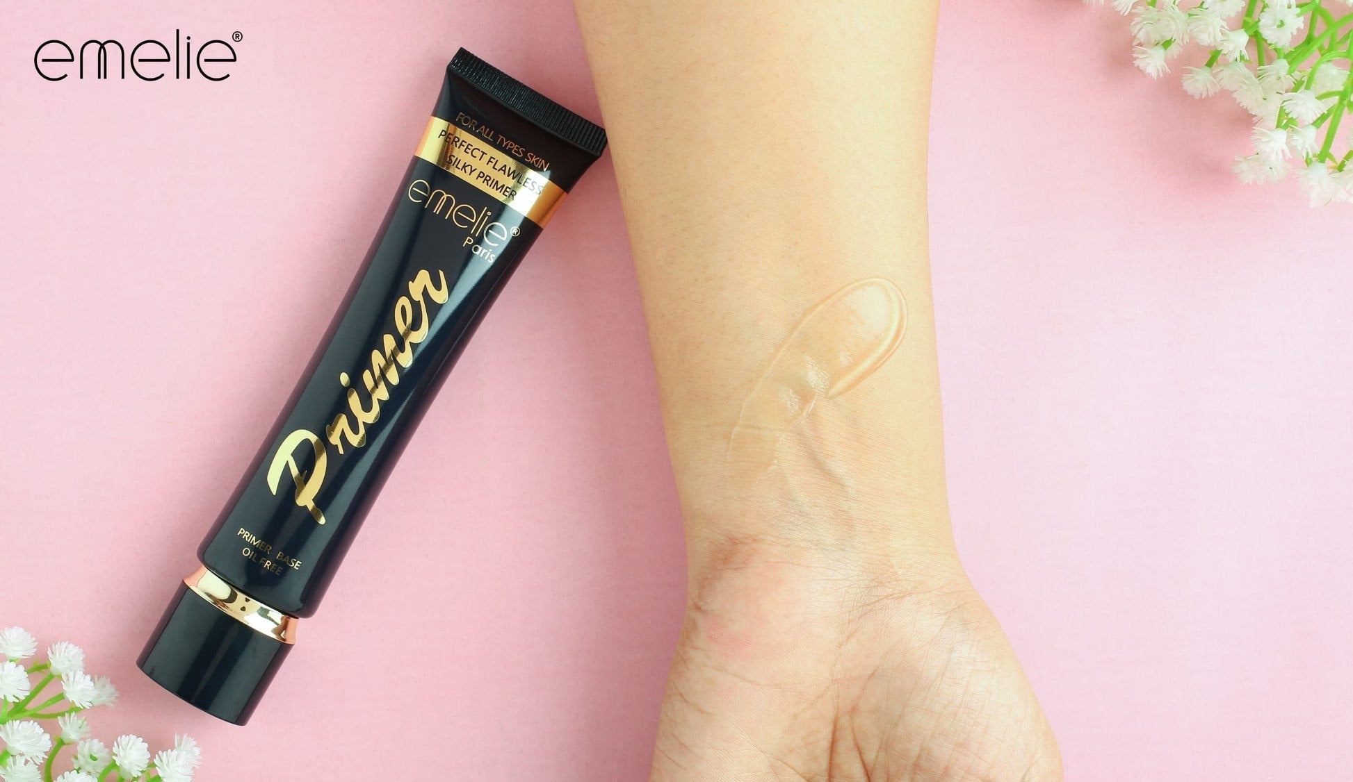 Perfect Flawless Silky Primer - 40ml Emelie Cosmetics.pk