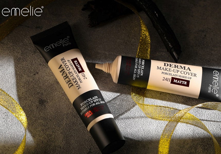 Derma Make_Up Cover Matte Foundation Tube - 45g Emelie Cosmetics