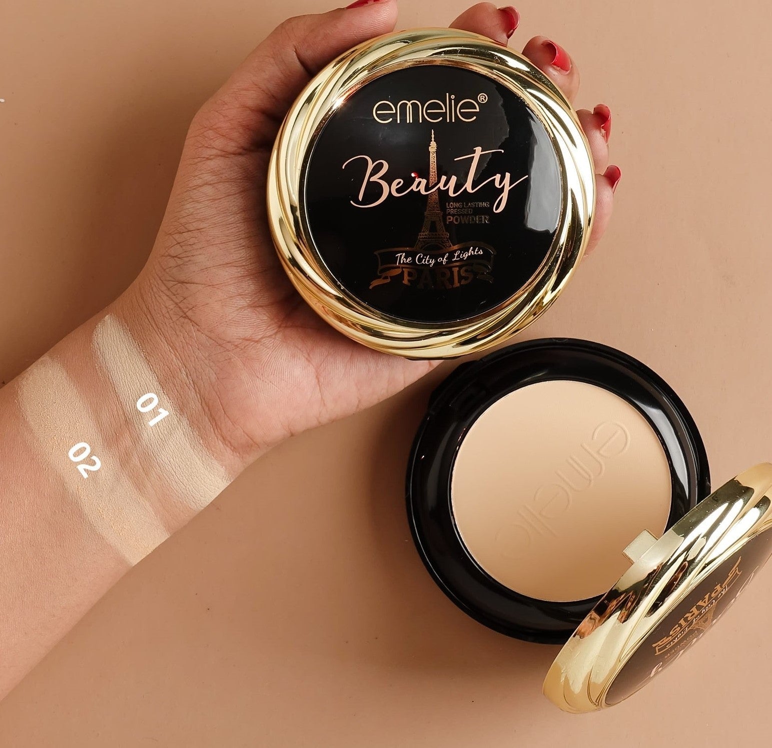Emelie Beauty Pressed Powder Emelie Cosmetics.pk