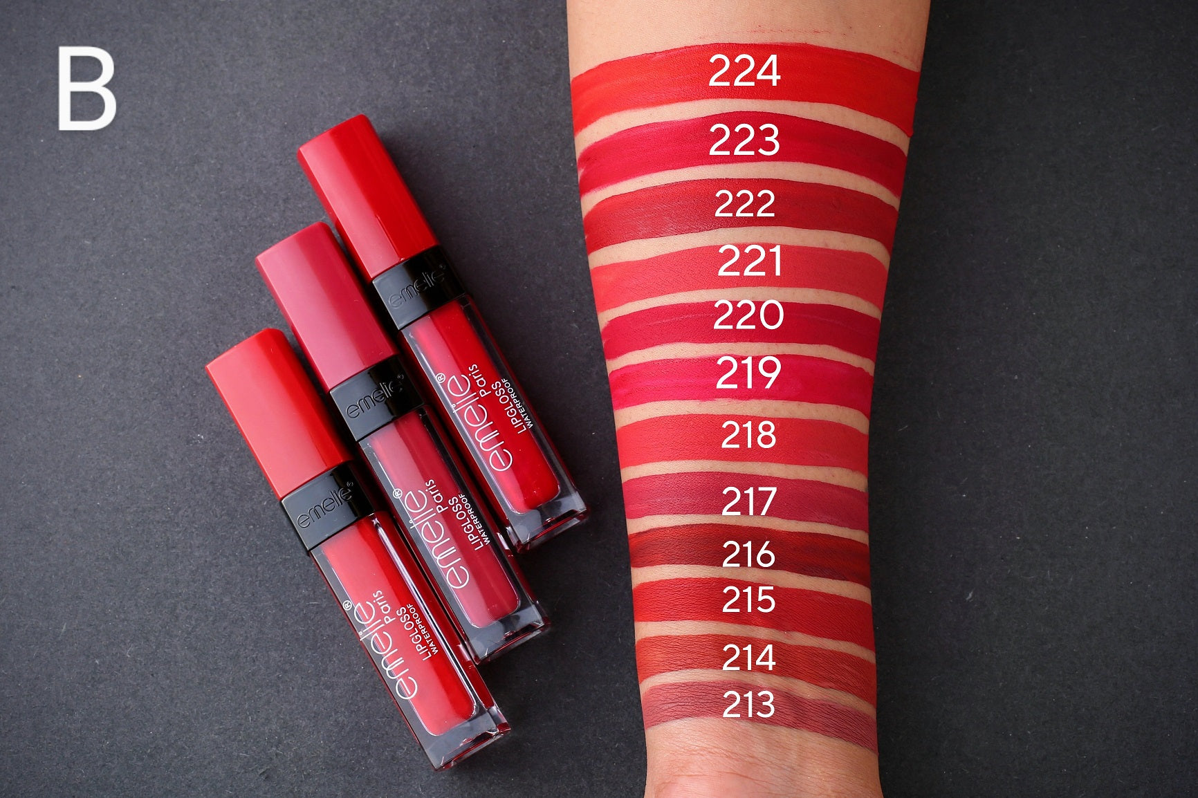Emelie Matte Lip Gloss Valvet Emelie Cosmetics.pk