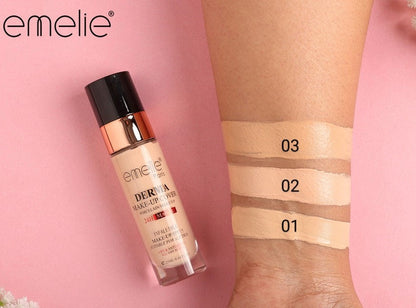 Derma Make Up Cover Foundation - 25ml Emelie Cosmetics