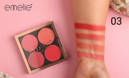 PROFESSIONAL MAKEUP 4-COLOR PALETTE