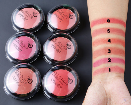 Blusher Flavor Soft Texture Emelie Cosmetics.pk