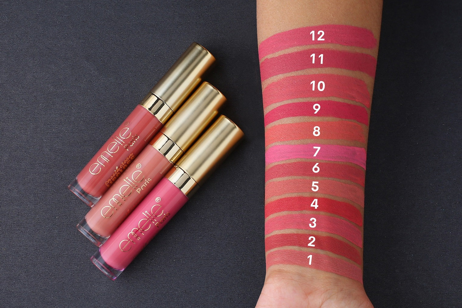 The Art of Lipgloss Emelie Cosmetics.pk