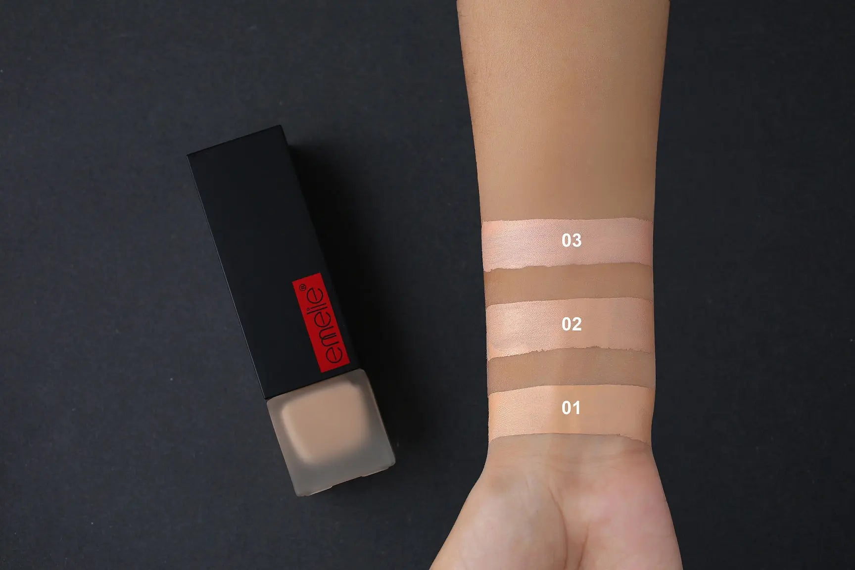 Long Wear Matte Foundation Emelie Cosmetics