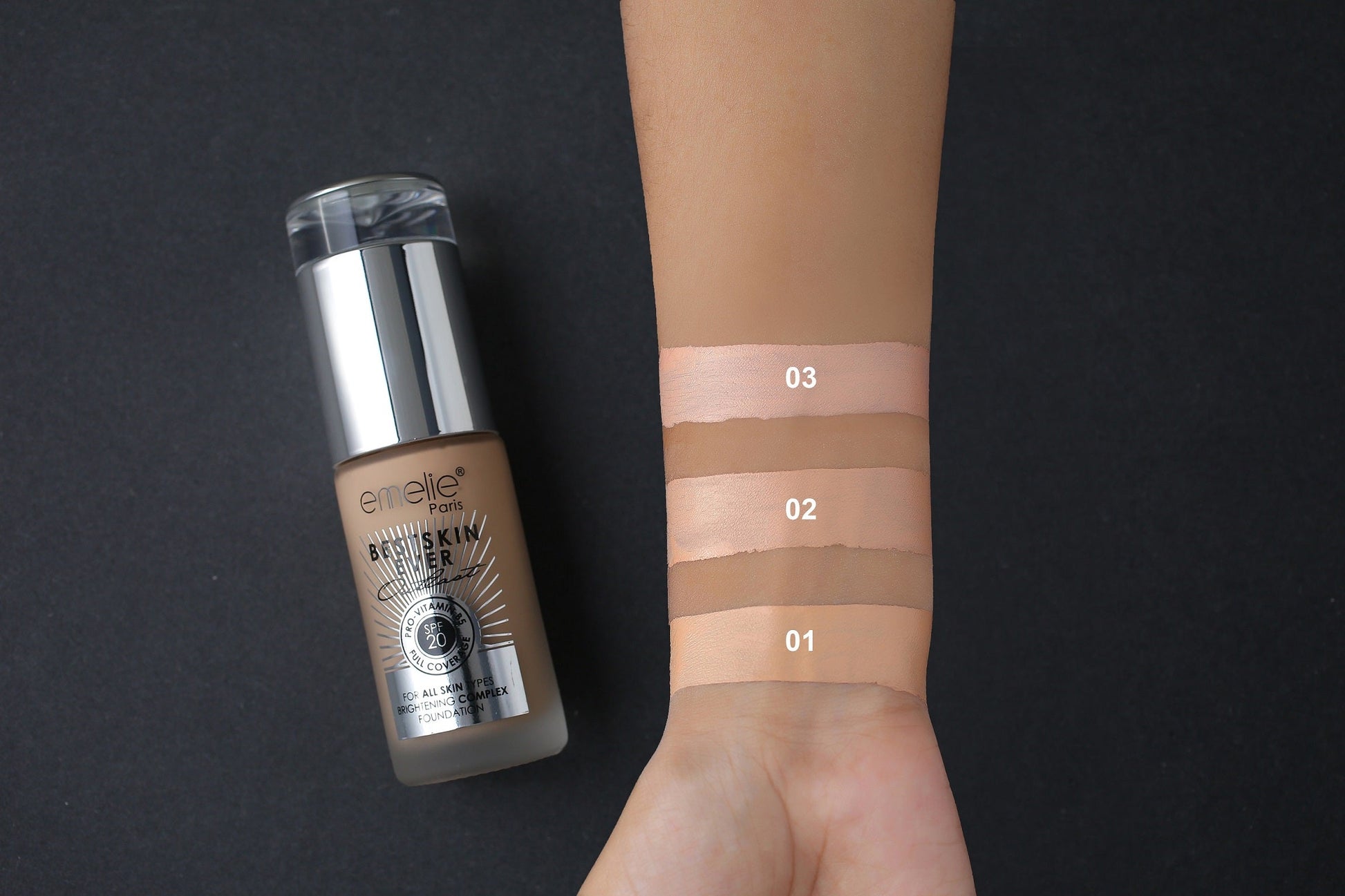 BESTSKIN EVER Better Foundation Emelie Cosmetics.pk