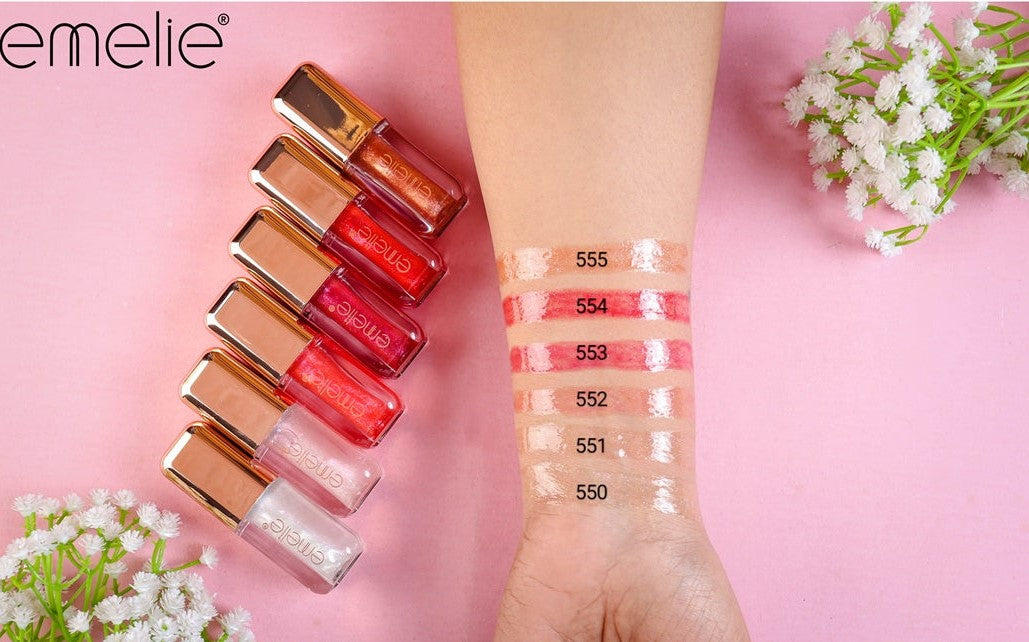 Sparkling Mirror Lip Gloss - 1pc Emelie Cosmetics.pk