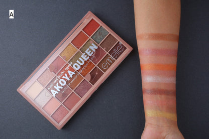 AKOYA Queen 24 Color Glitter Eyeshadow Pallete