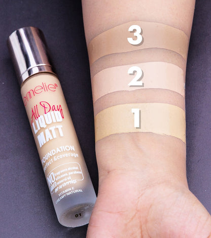 All Day Foundation Emelie Cosmetics
