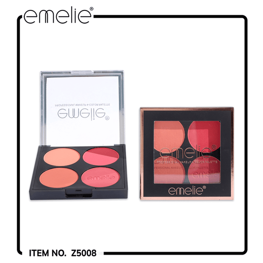 PROFESSIONAL MAKEUP 4-COLOR PALETTE Emelie Cosmetics.pk