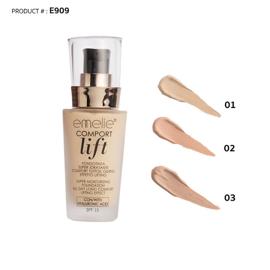 Comfort Lift Foundation - Super Moisturizing Emelie Cosmetics