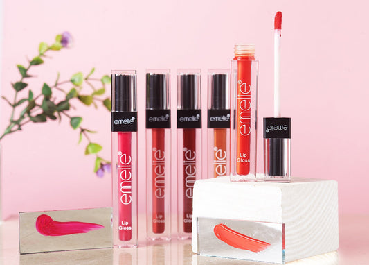 The Art of Lipgloss Emelie Cosmetics.pk