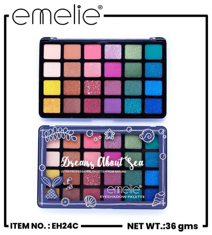 Dreams About Sea Eyeshadow Emelie Cosmetics.pk