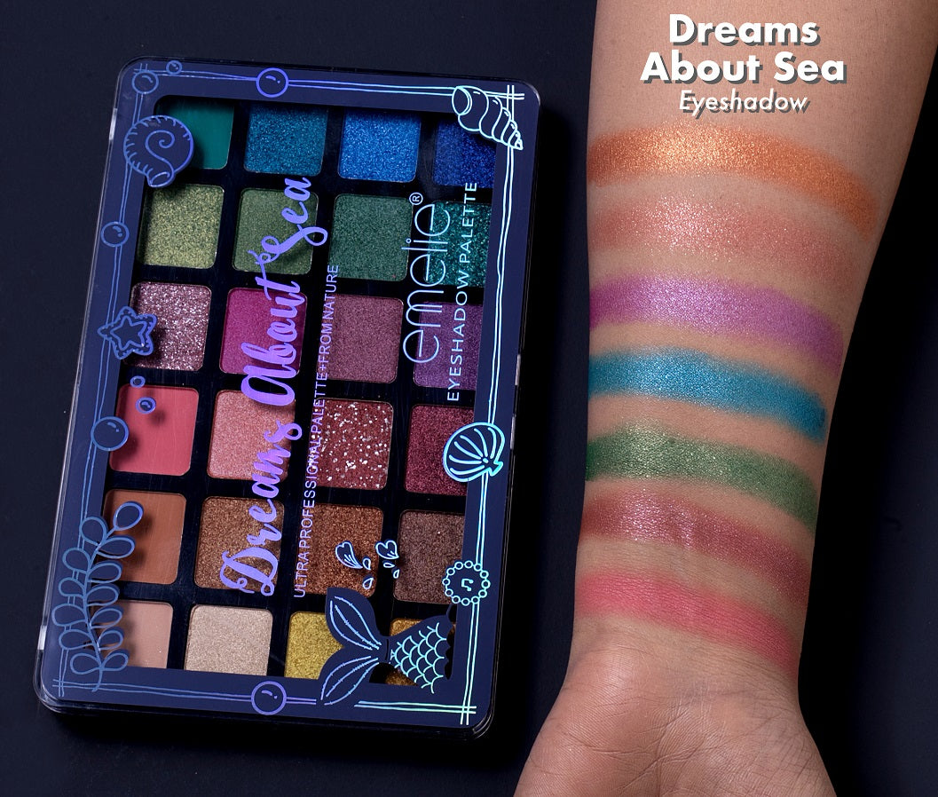 Dreams About Sea Eyeshadow Emelie Cosmetics.pk