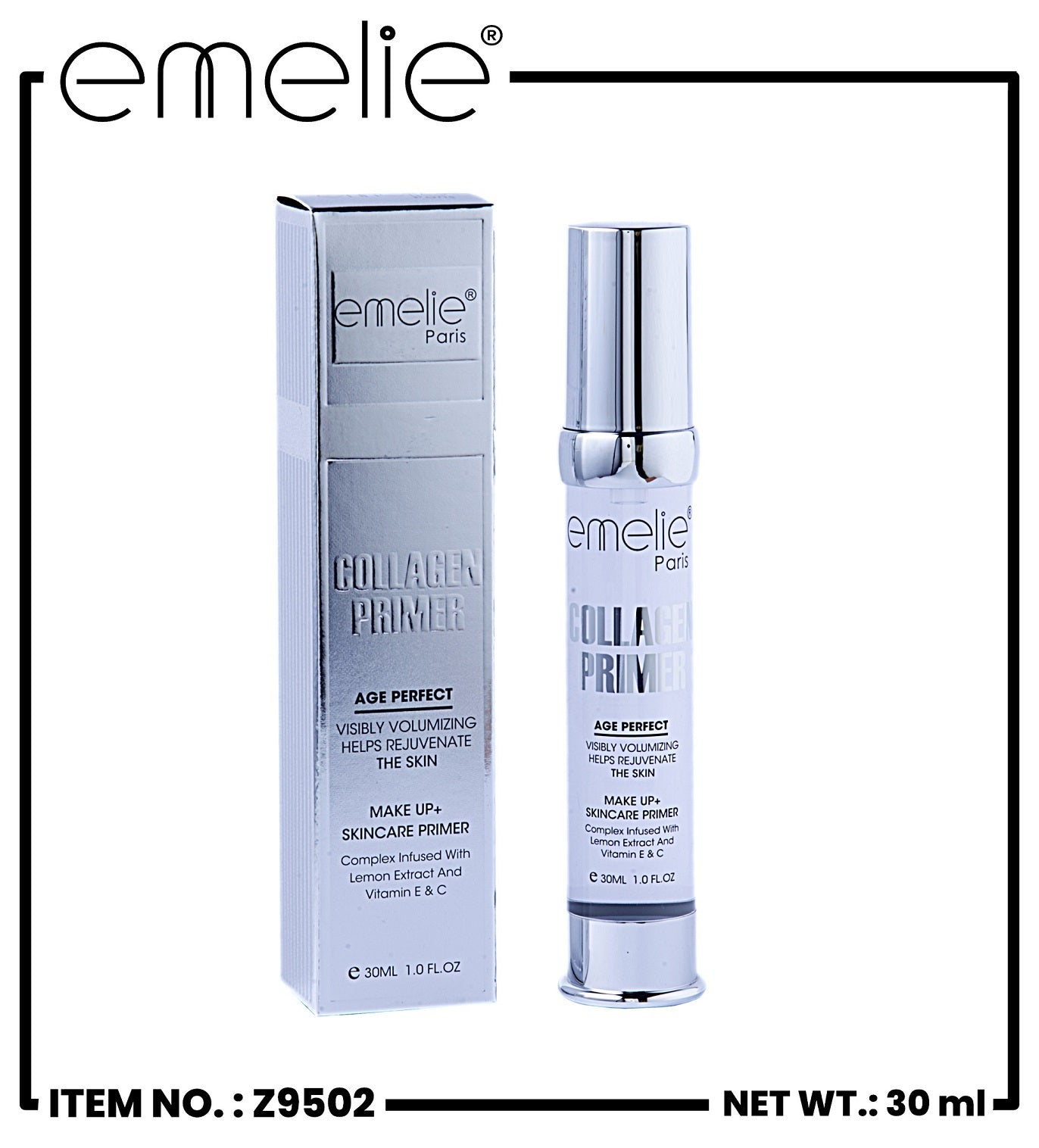 Emelie Collagen Primer (Large) Emelie Cosmetics.pk