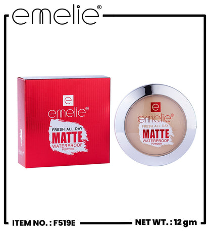 Fresh All Day Compact Powder Emelie Cosmetics.pk