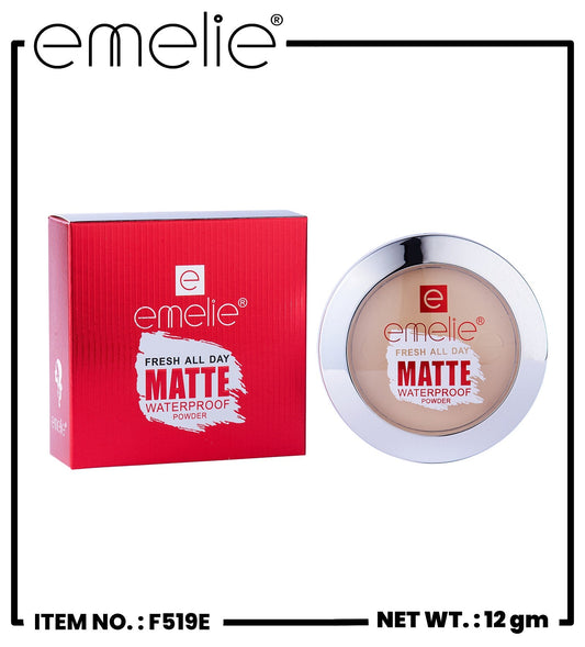 Fresh All Day Compact Powder Emelie Cosmetics.pk