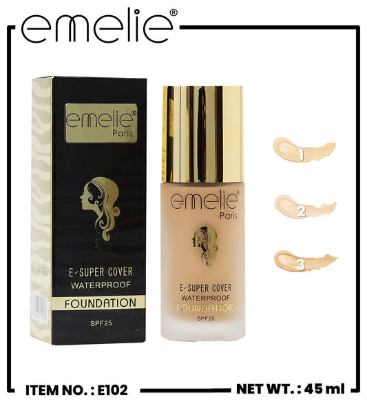Liquid Foundation Emelie Cosmetics