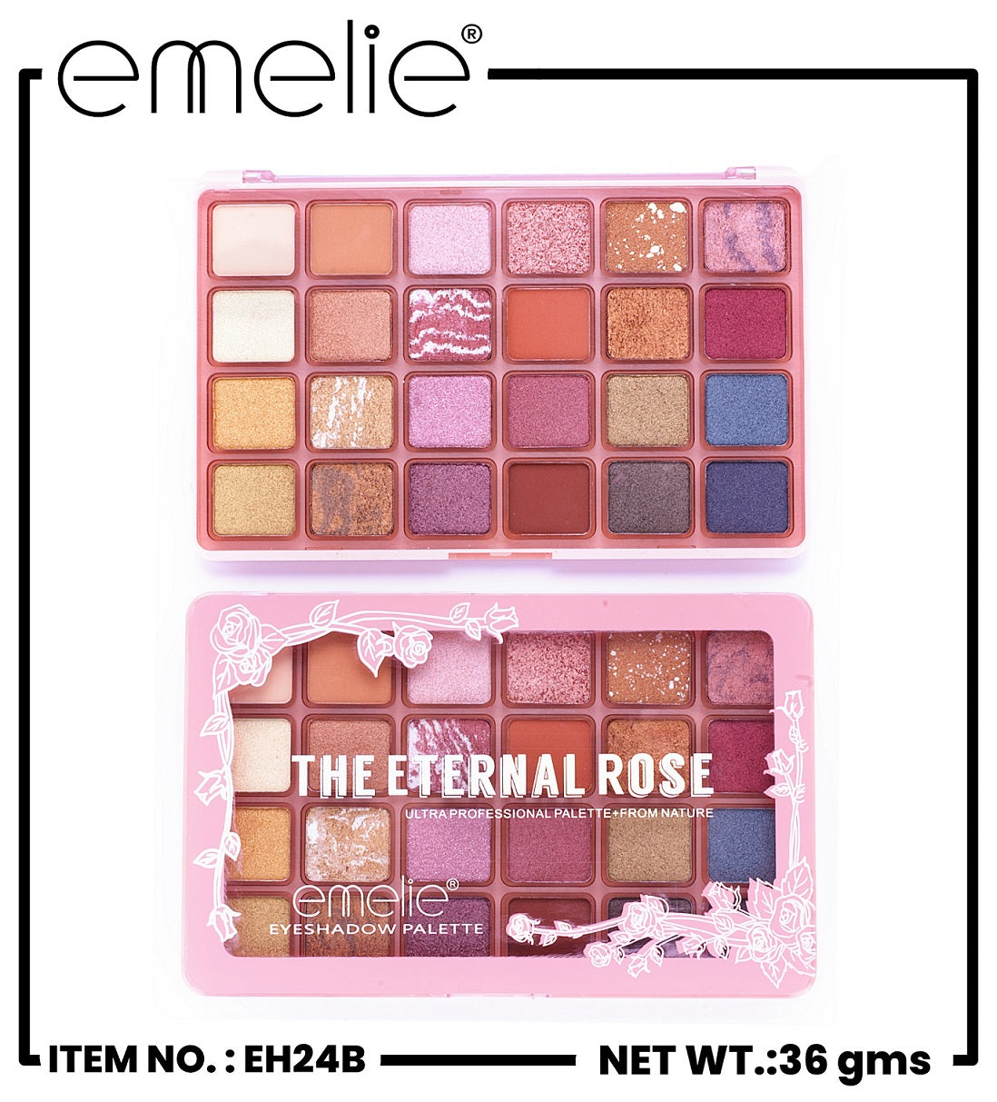 The Eternal Rose Eyeshadow Emelie Cosmetics.pk