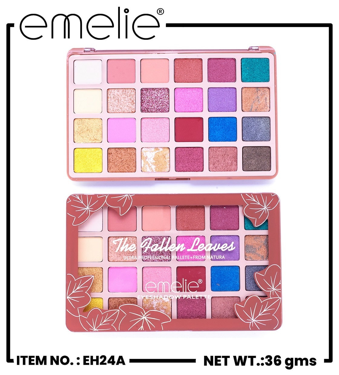 The Fallen Leaves Eyeshadow Emelie Cosmetics.pk