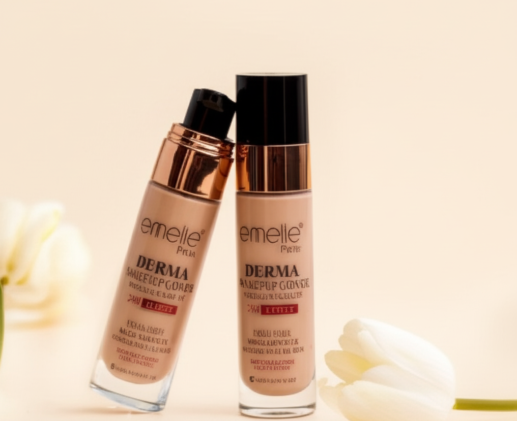 Derma Make Up Cover Foundation - 25ml Emelie Cosmetics