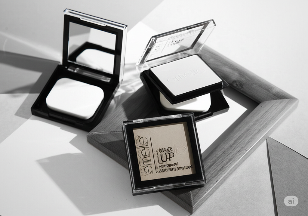 Professional Compact Powder Emelie Cosmetics.pk