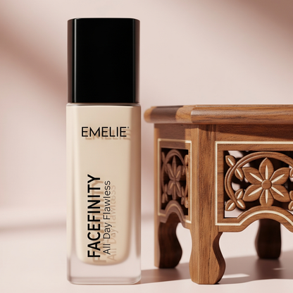 Facefinity All Day Flawless Foundation Emelie Cosmetics