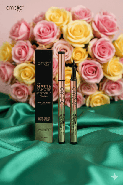 Emelie Paris Matte Maker Perfecting Eyeliner Emelie Cosmetics.pk
