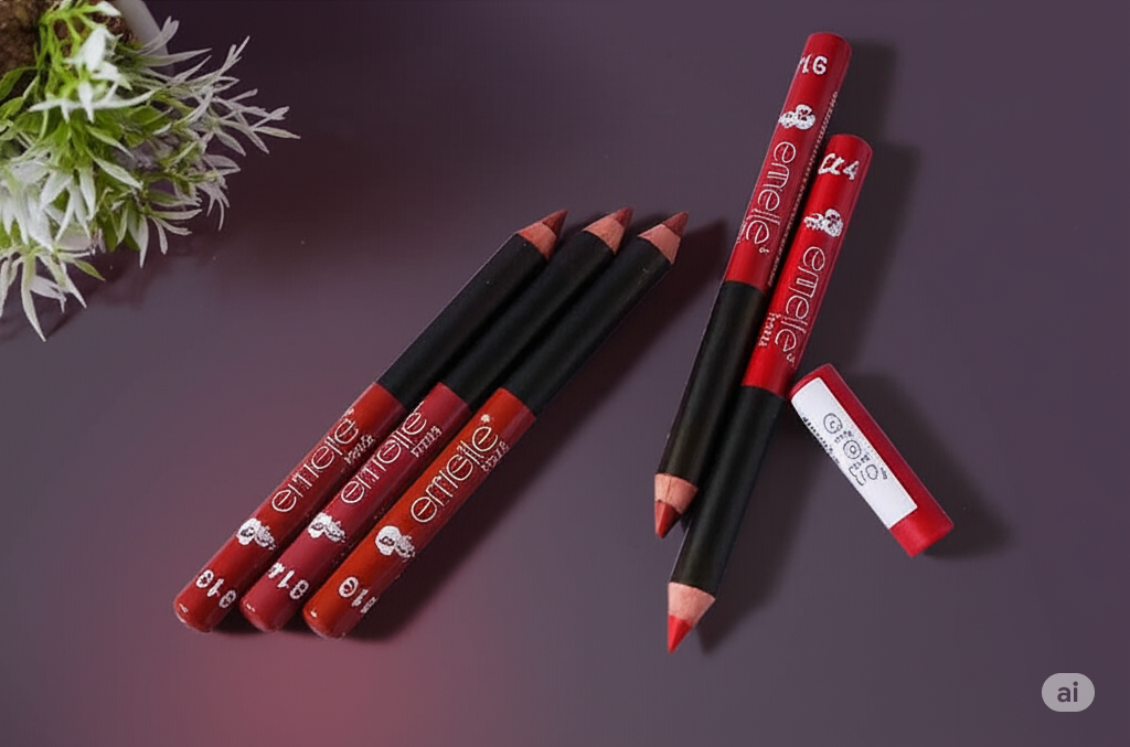 Matte Lip Pencil Emelie Cosmetics.pk